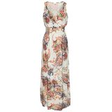 LASCANA Maxikleid mit buntem Paisleydruck und verstellbarem Ausschnitt, Sommerkleid
