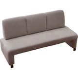 exxpo - sofa fashion Polsterbank Intenso, Sitzbank, Breite 162 cm, wahlweise in Leder oder Textil, hohe Bodenfreiheit, frei im Raum stellbar, hoher Sitzkomfort
