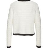 LASCANA Strickjacke mit dezentem Lurexgarn, Kontrastbündchen, casual-chic, elegant