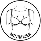 Susa Minimizer-BH London vorgeformte Cups, Spitze, blickdicht