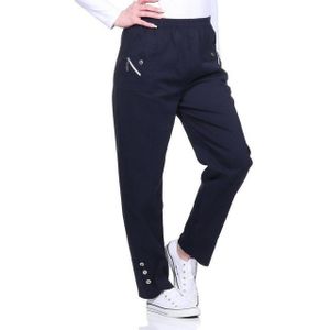 Cherry Berry Schlupfhose Damen Sommerhose luftig leichte Freizeithose mit Stretch