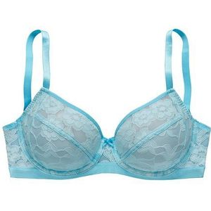 LASCANA Bügel-BH aus zarter, elastischer Jacquardspitze und feinem Mesh, sexy Dessous