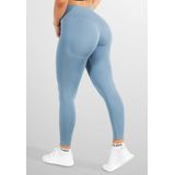 Smilodox Leggings Amaze Pro mit Scrunch-Effekt, High Waist V-Shape Sport & Yogahose Seamless Push Up Booty Fitnesshose Blickdicht Yoga Gym Figurformend