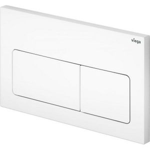 Viega Betätigungsplatte VIEGA WC Betät.-Pl. VISIGN for Life 5 8601.1 aus Kunststoff weiß-alpin