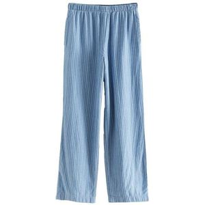 Next Weite Jeans Leichte Hose mit weitem Bein 100 % Baumwolle (1-tlg)