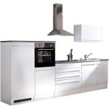 BASIC by Balculina Küchenzeile Jazz, Breite 320 cm, wahlweise mit E-Geräten