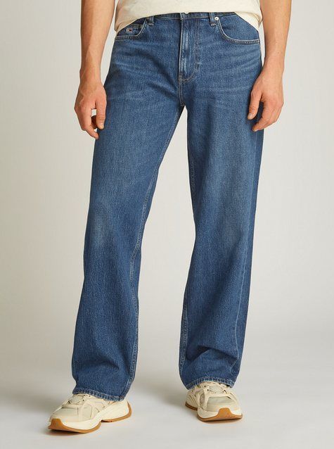 Tommy Jeans Loose-fit-Jeans Jamie Loose Straight in blauer Waschung