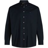 Tommy Hilfiger Big & Tall Langarmhemd BT-FLEX POPLIN SOLID RF SHIRT-B Große Größen
