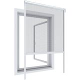 Windhager Insektenschutz-Fensterrahmen Rollo Basic, (Packung), BxH: 160x160 cm, kürzbar, inkl. Befestigungsmaterial