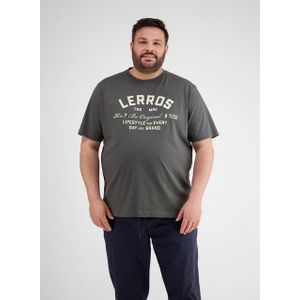 LERROS T-Shirt LERROS T-Shirt mit Print in Übergrößen