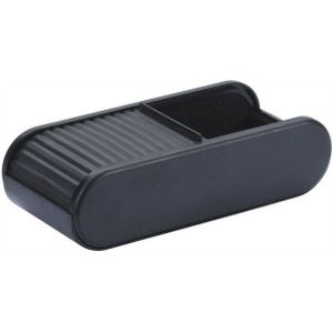 HR-IMOTION Ablageelement Auto Ablagebox mit Rollladen Zusatz Ablage 17 x 7 cm schliessbar