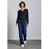 STREET ONE Langarmbluse aus softer Viskose