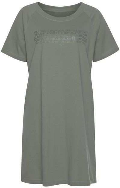 KangaROOS Bigshirt mit Slogan-Frontdruck