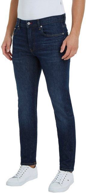 Tommy Hilfiger Slim-fit-Jeans SLIM BLEECKER PSTR CROW BLACK