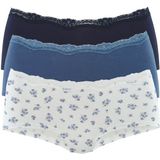 Vivance Panty (3er-Pack) aus elastischer Baumwolle
