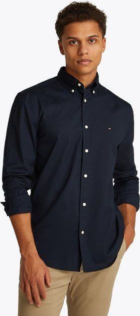 Tommy Hilfiger Langarmhemd CORE FLEX POPLIN SOLID RF SHIRT