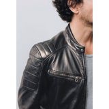 Gipsy by Mauritius Lederjacke GBDerry Herren Bikerjacke aus Lammnappa Leder