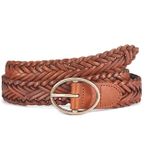 LASCANA Ledergürtel Hüftgürtel Flechtgürtel, Hosengürtel, Gürtel aus Leder für Jeans & Kleider