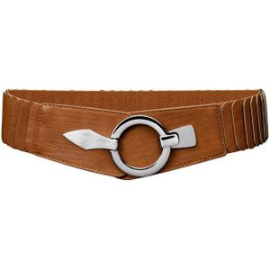 Caspar Taillengürtel GU300 Damen elastischer breiter Stretch Gürtel