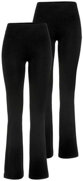 Flashlights Jazzpants (Packung, 2-tlg., 2er-Pack) mit leicht ausgestelltem Bein