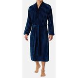 Schiesser Bademantel Soft Velour - Organic Cotton, Baumwolle, Bademantel - Baumwolle