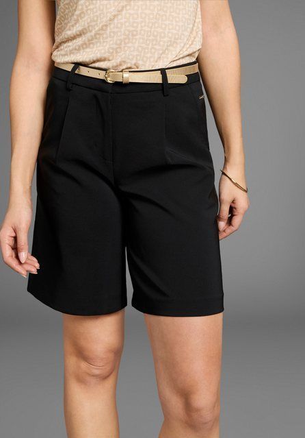 Laura Scott Chinoshorts (Set, 2-tlg., mit Gürtel) mit passendem Gürtel