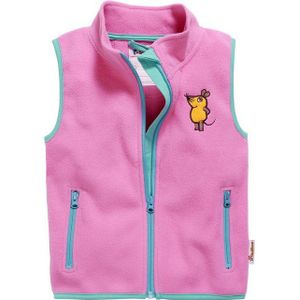 Playshoes Strickfleecejacke Fleece-Weste DIE MAUS