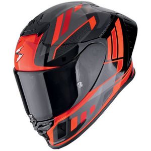 Scorpion Exo Motorradhelm Scorpion Exo-R1 Evo Air II Vital Integralhelm Schwarz / Silber / Rot