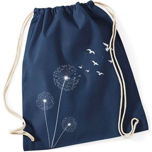 Autiga Turnbeutel Turnbeutel Pusteblume Vögel Birds Hipster Beutel Tasche Jutebeutel