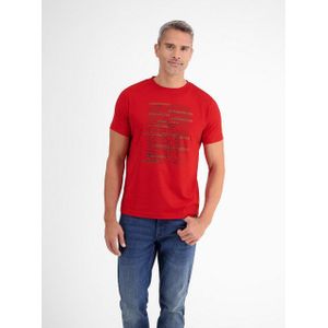 LERROS T-Shirt LERROS T-Shirt mit Logoprint und Rundhalsausschnitt
