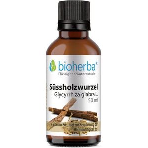 BIOHERBA R Süssholzwurzel Glycyrrhiza glabra L. Tropfen Tinktur 50ml TINKTUREN