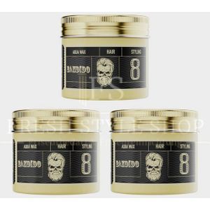 Bandido Cosmetics Haarwachs 3x Bandido Haarwachs Hair Wax 125ml (Verschiedene Sorten)