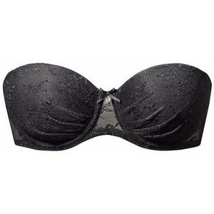 LASCANA Push-up-BH Chelina mit abnehmbaren, normalen und transparenten Trägern, Dessous