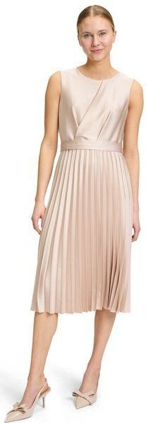 Betty&Co Chiffonkleid Betty & Co Chiffonkleid mit Plissee Plissee