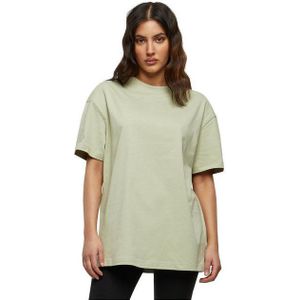 urbandreamz T-Shirt Damen Kurzarm Rundhals Oversized Boyfriend Shirt weit lang