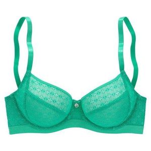 LASCANA Bügel-BH Tilda mit modischer Spitze und Metallaccessoire, Dessous