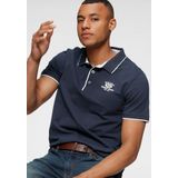 H.I.S Poloshirt Kurzarm, schmal geschnitten, mit Polokragen, aus Piqué-Stoff