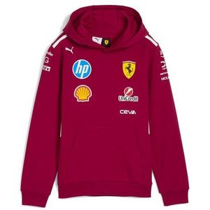PUMA Kapuzenpullover Scuderia Ferrari HP 2025 Team Hoodie Jugendliche