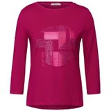 Cecil Print-Shirt im soften Baumwoll-Mix