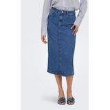 ONLY Jeansrock ONLWONDER MIDI BACK SLIT SKIRT PIM DNM
