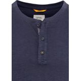 camel active Henleyshirt mit Logostickerei