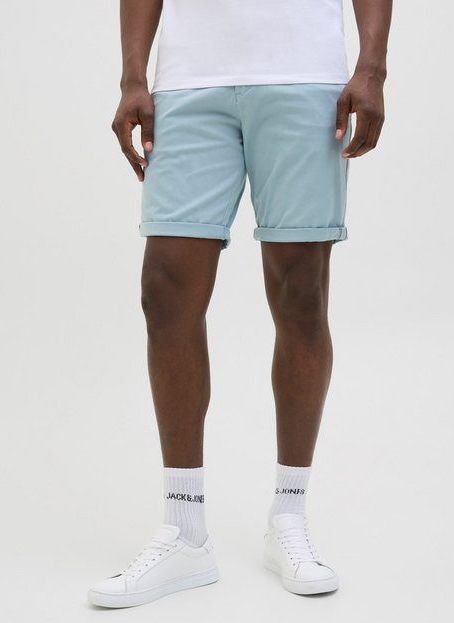 Jack & Jones Chinoshorts JPSTBOWIE JJSHORTS S mit Aufschlag