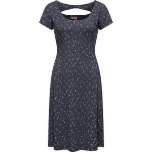 Ragwear Sommerkleid Lunngo leichtes Freizeitkleid mit süßem Rückenausschnitt