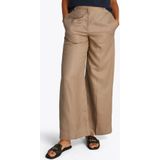 Tommy Hilfiger Leinenhose VISCOSE LINEN WIDE LEG PANTS mit Bügelfalten,kühlendes Premium Leinen