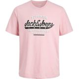 Jack & Jones PlusSize Rundhalsshirt JJELOGO TEE SS O-NECK 2COL S25 5P MP PLS (5-tlg)