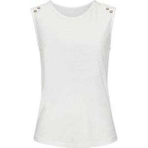 LASCANA Strandtop mit Zierknöpfen, Sommertop, Basic