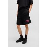 HUGO Blue Sweatshorts Nomario mit großem Druck