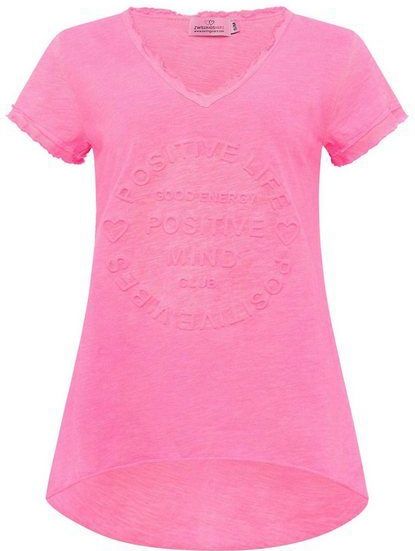Zwillingsherz T-Shirt Positive Mind (1-tlg) Weiteres Detail
