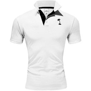 behype Poloshirt PALMSON mit kontrastfarbigen Details
