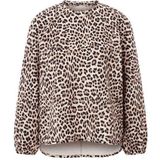 RICHROYAL Sweatshirt Damen Sweatshirt mit Animal-Print (1-tlg)